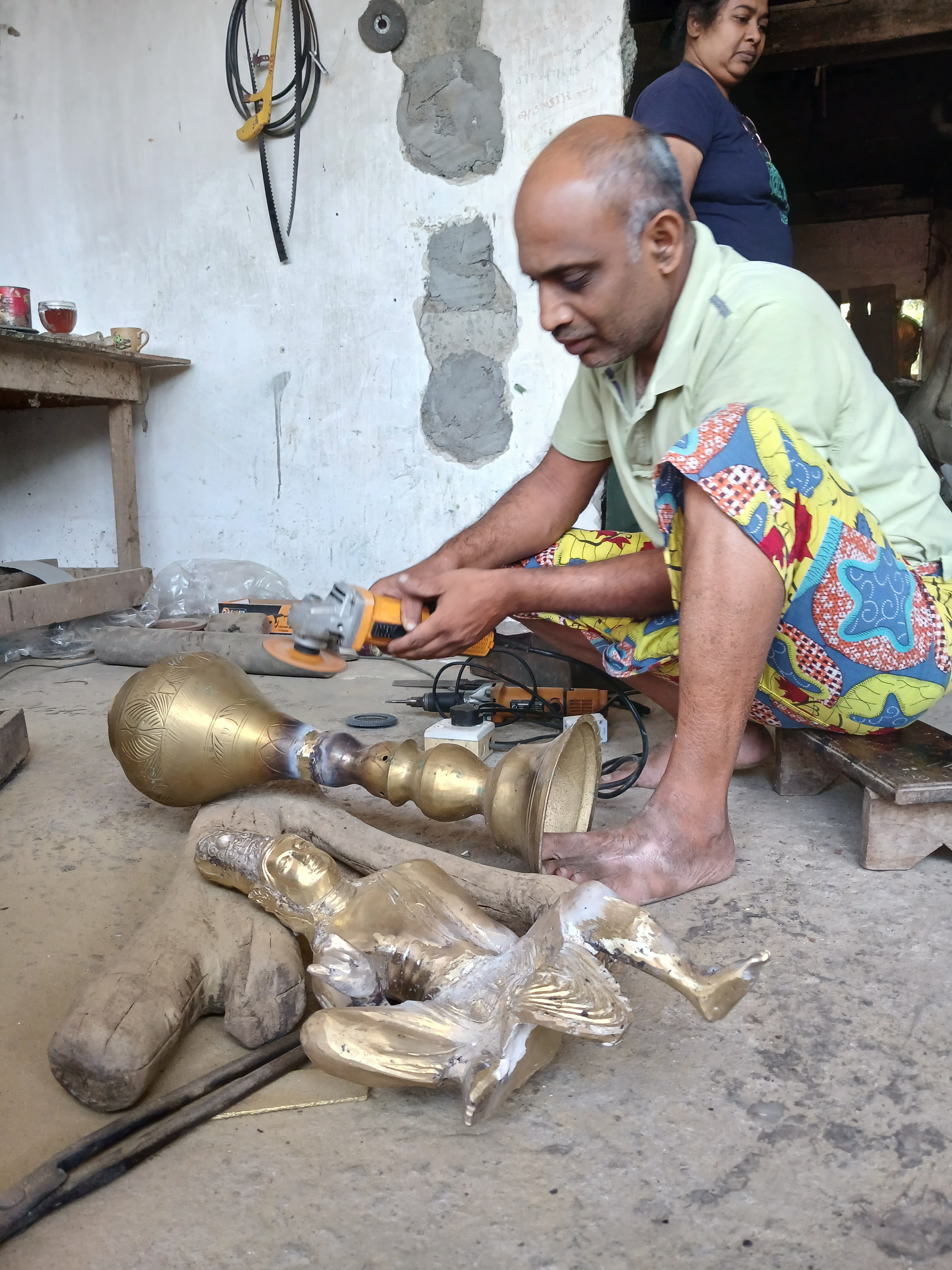 Visit to Brass making factory